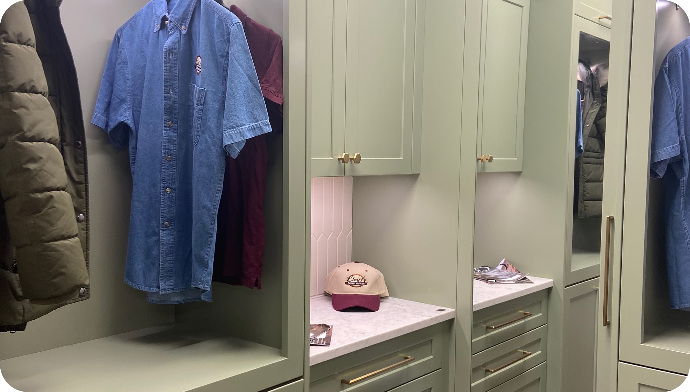 Custom cabinetry showcase